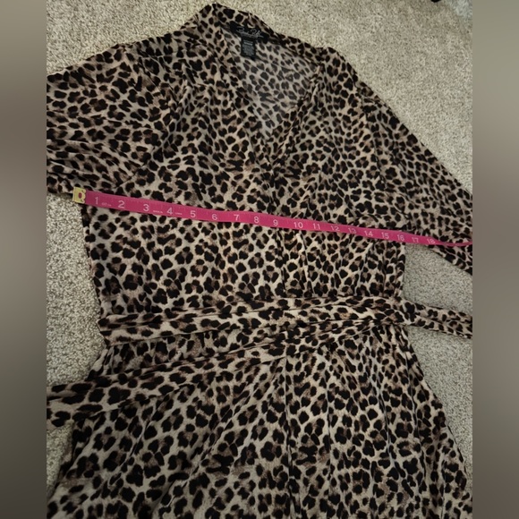 Rene Rofe Leopard Print robe - Picture 4 of 5